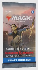 Magic the Gathering Commander Legends: Battle for Baldur's Gate - Draft Booster Pack